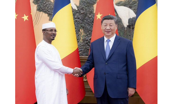 Xi Jinping rencontre le président tchadien Mahamat Idriss Deby Itno